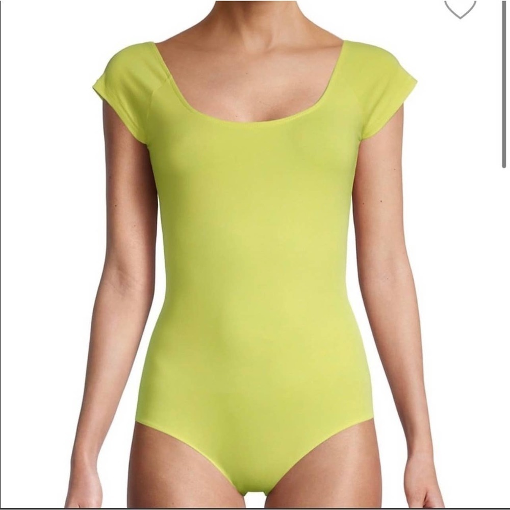 Rag & Bone lime green Nadia bodysuit (New)